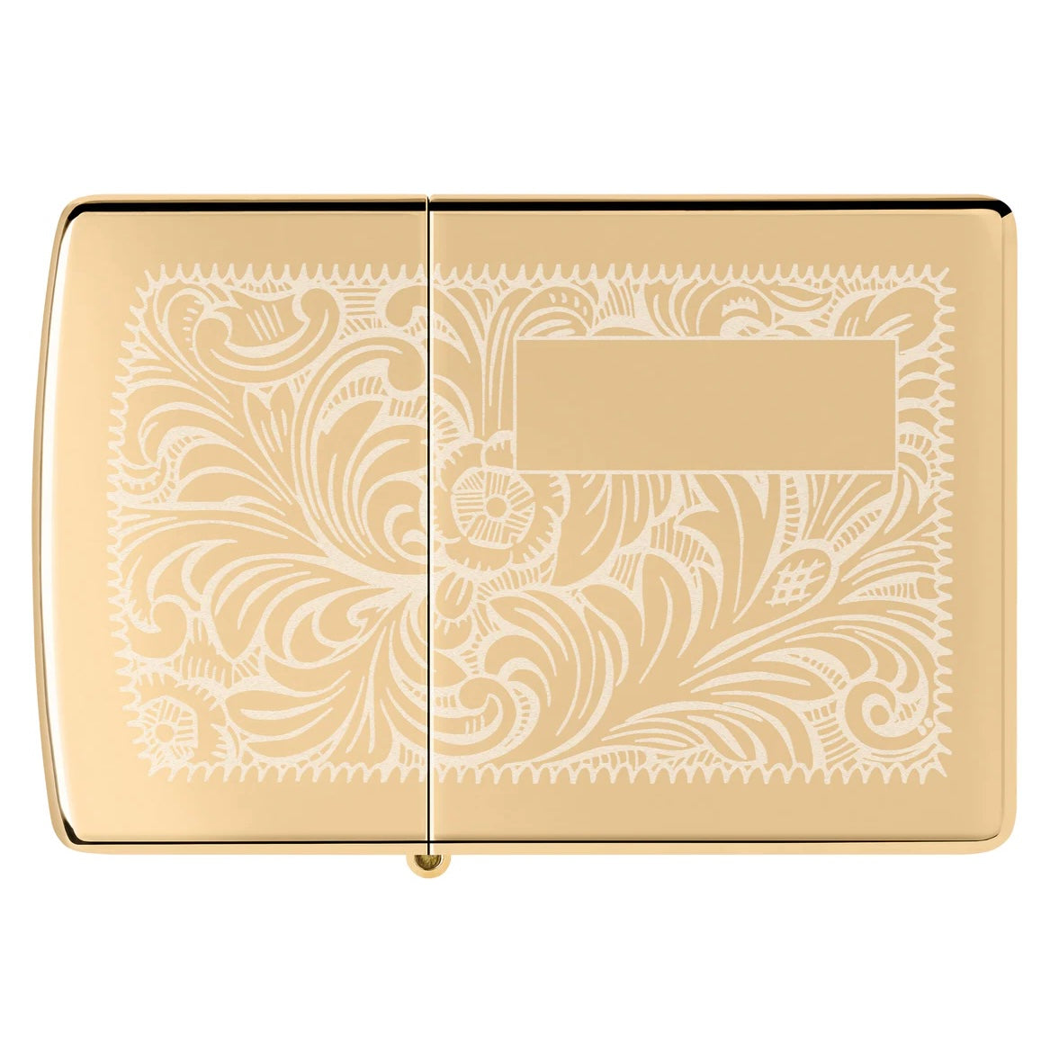 Engraved Venetian Zippo Lighter – High Polish Brass | Custom Gift for Him or Her – Made in USA