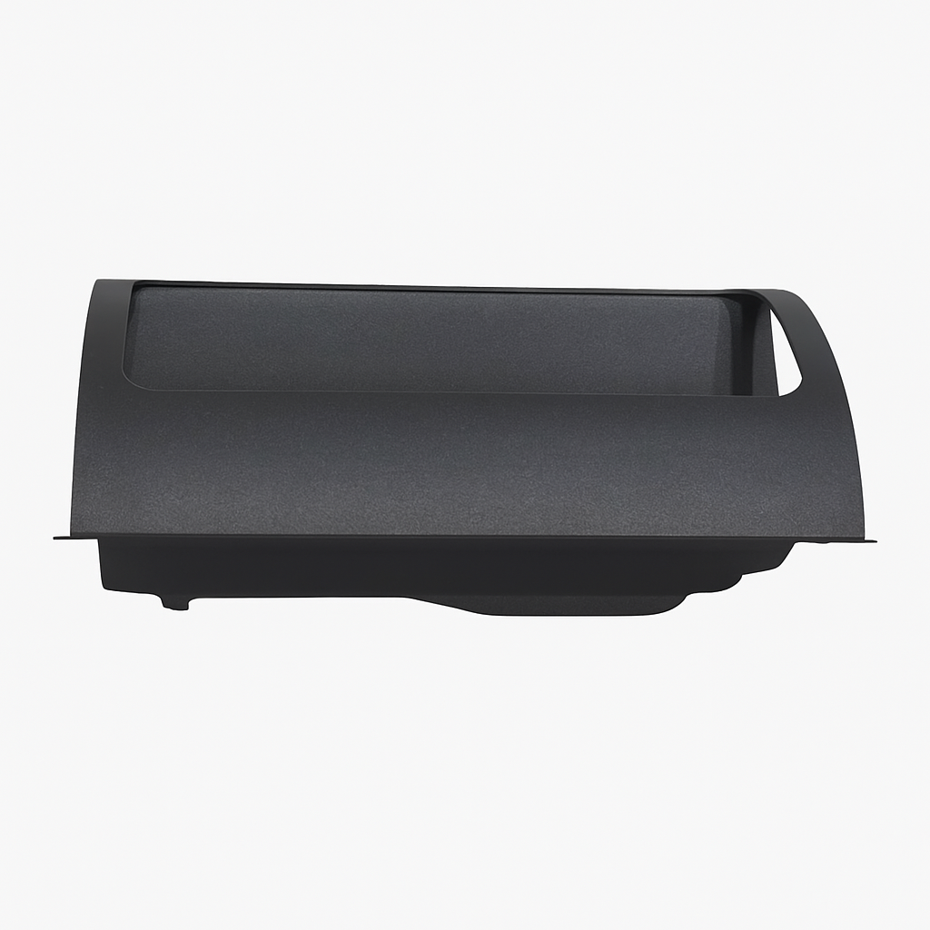 Engraved Black Business Card Holder – Custom Metal Desk Accessory for Professionals