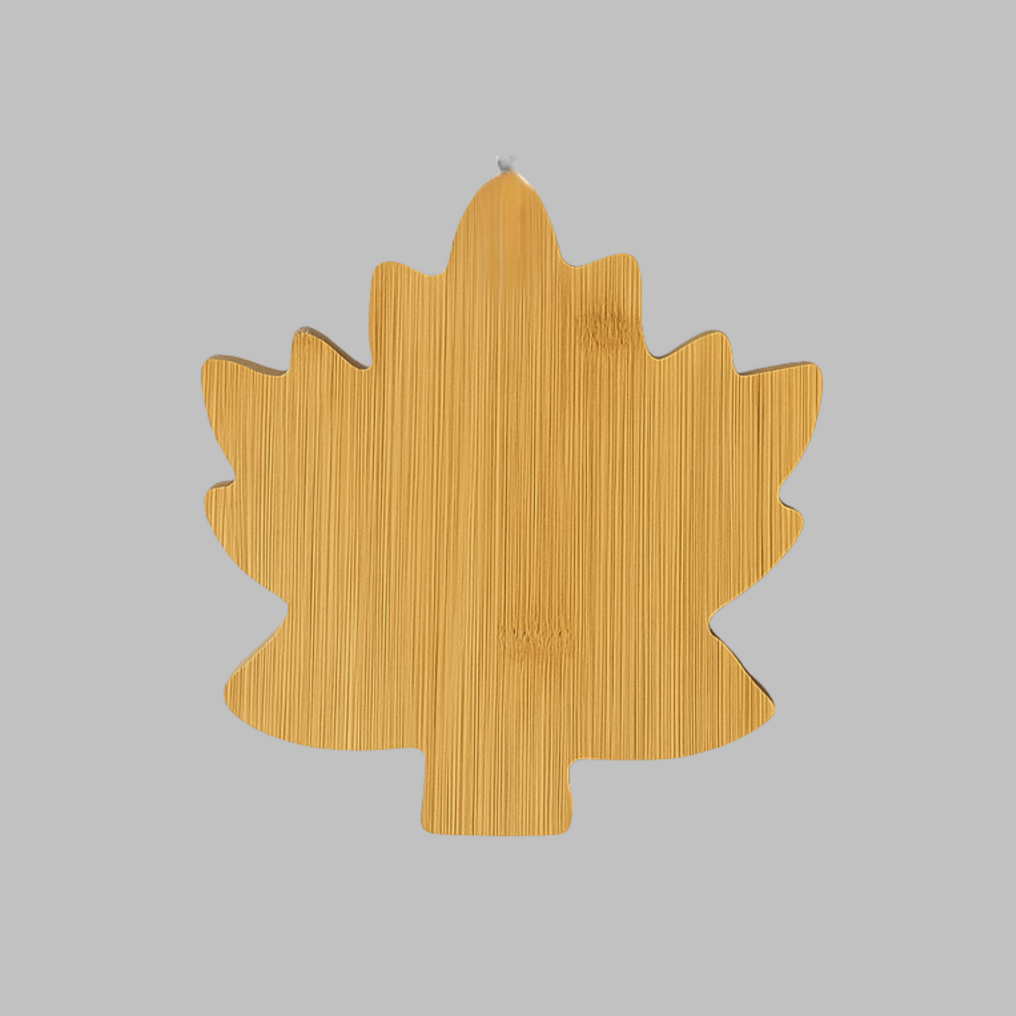Engraved Maple Leaf Bamboo Cheese Board with Spreader – Engravable Charcuterie Gift Set