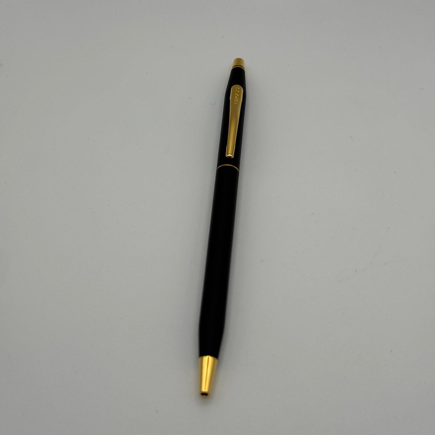 Engraved Cross Pen – Classic Century Black & Gold | Personalized Gifts Canada Toronto, Vancouver & More