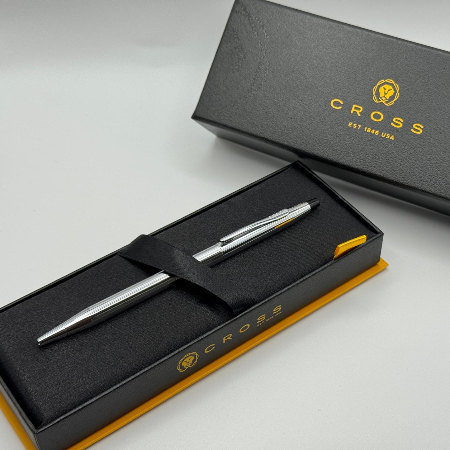 Engraved Cross Pen – Classic Century Chrome | Personalized Gifts Canada Toronto, Vancouver & More