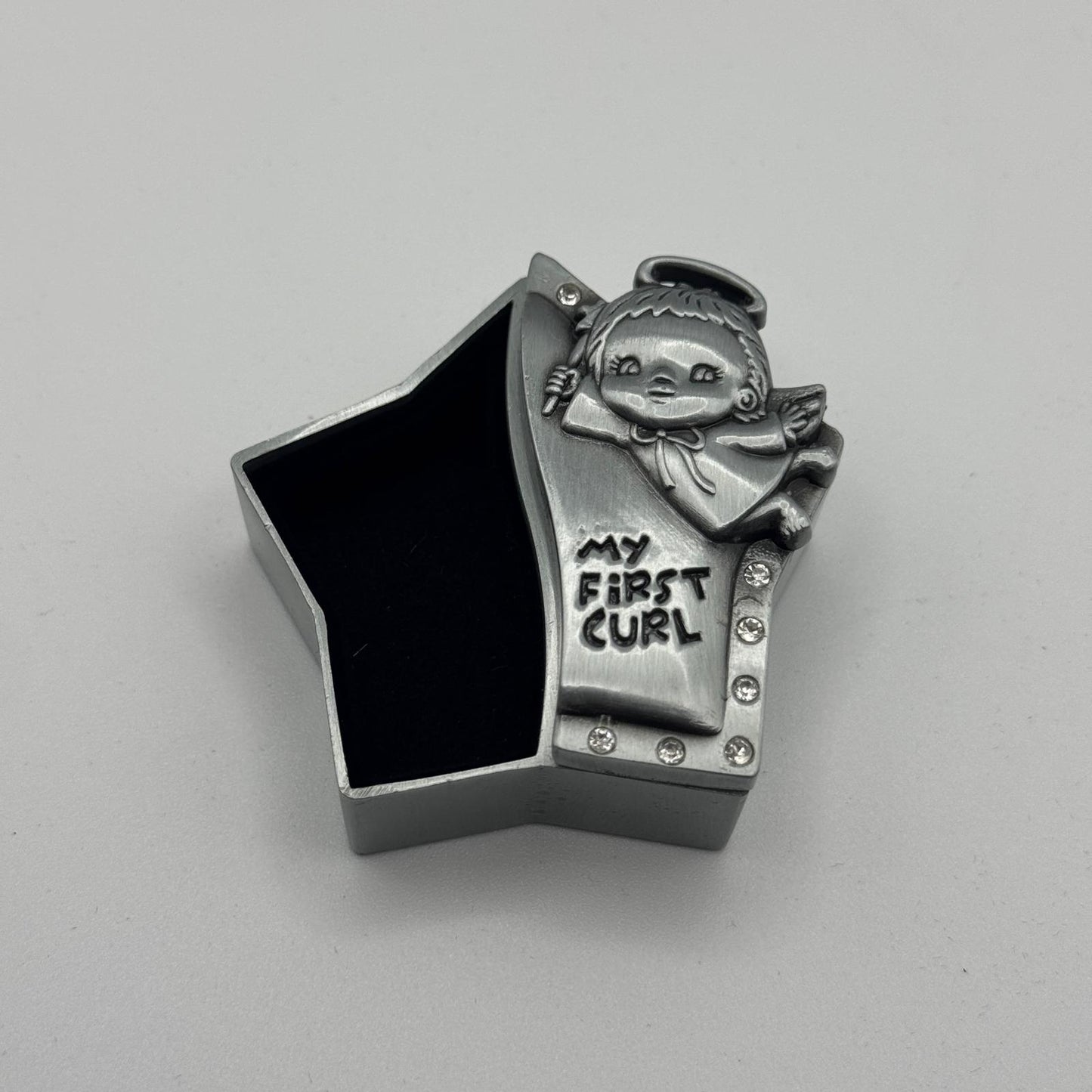 Personalized "My First Curl" Keepsake Box – Engraved Memory Box for Baby’s First Milestones in Canada