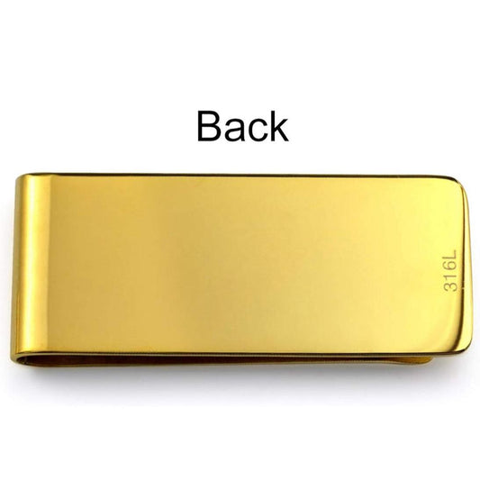 Engraved Money Clip Gold – Personalized Gift in Canada & USA | Custom Metal Money Holder Toronto & Mississauga
