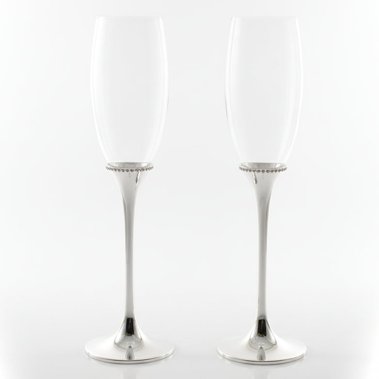 Personalized Champagne Flutes – Custom Engraved Wedding Glasses | Canada