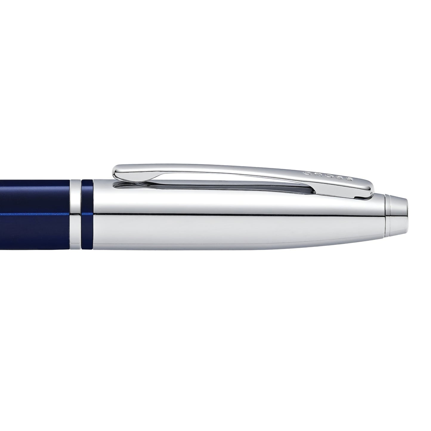 Personalized Cross Calais™ Chrome & Blue Pen | Engraved Gifts Canada