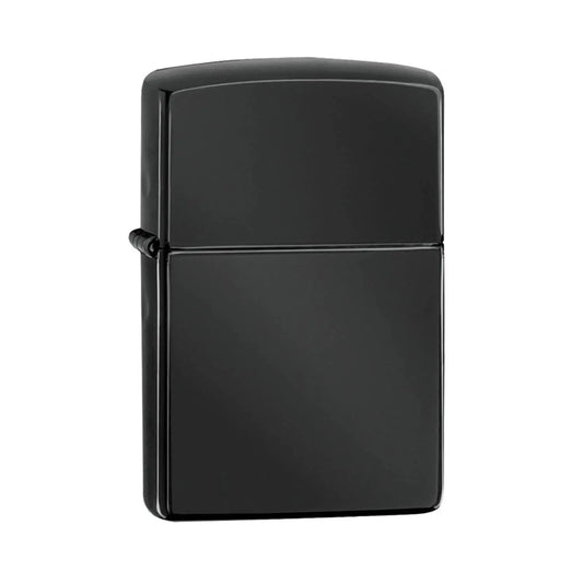 Zippo Black Ebony Lighter – Personalized Lighter Canada | Custom Engraving | Engraving Near Me Gift for Men Engravables