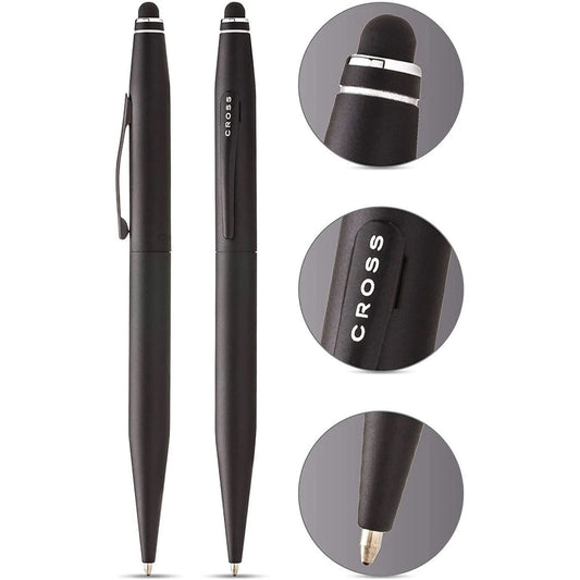 Personalized Cross Tech2™ Satin Black Pen | Engraved Corporate & Luxury Gift Canada