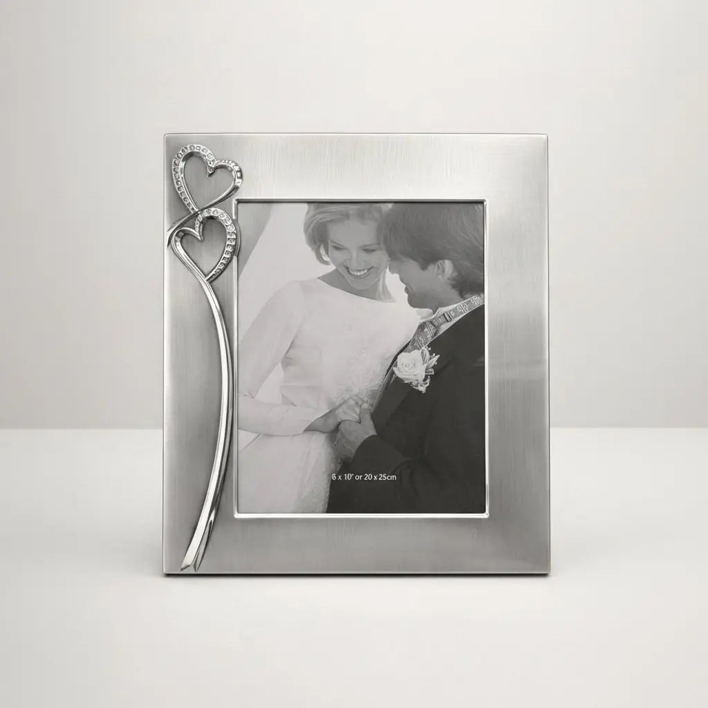Personalized Photo Frame 8x10 – Custom Engraved Wedding Frame Engravables