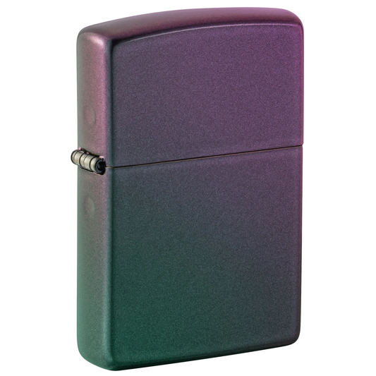 Engraved zippo lighter Classic Iridescent  – Personalized Engraved Rainbow Finish Gift | Custom Lighter Canada