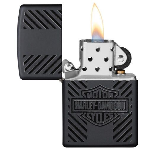 Zippo Harley Back
