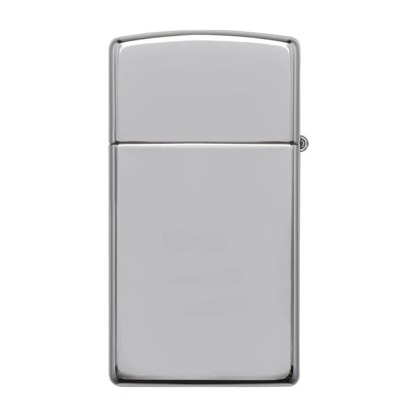 Custom Engraved Slim Zippo – High Polish Chrome | Personalized Gift for Her or Him (Canada)
