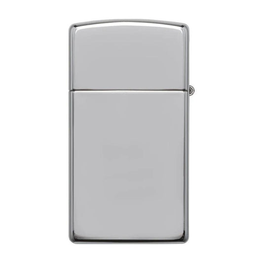 Custom Engraved Slim Zippo – High Polish Chrome | Personalized Gift for Her or Him (Canada)
