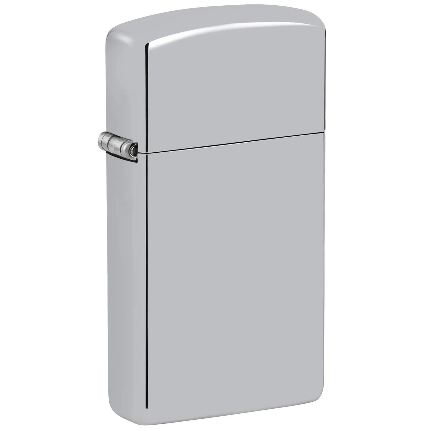 Custom Engraved Slim Zippo – High Polish Chrome | Personalized Gift for Her or Him (Canada)
