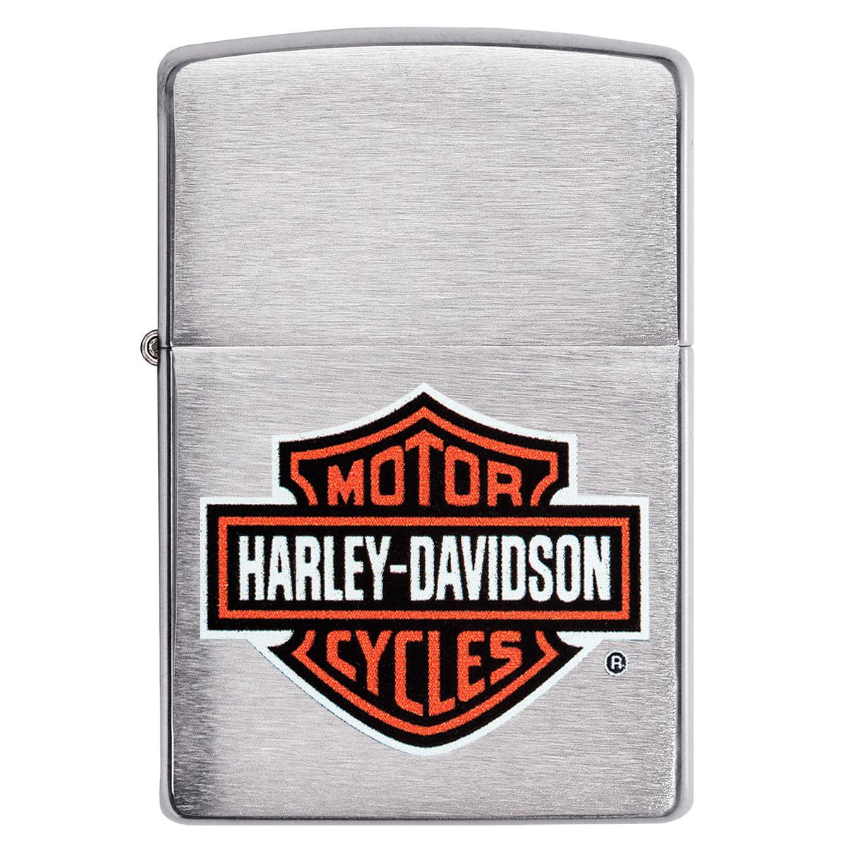 zippo silver harley