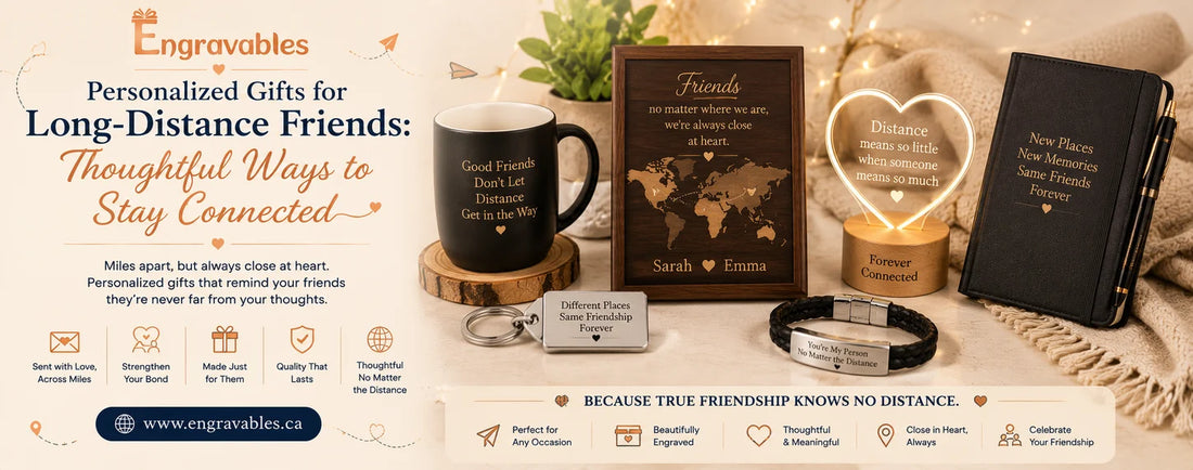 Personalized Gifts for Long-Distance Friends