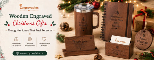 Wooden Engraved Christmas Gifts