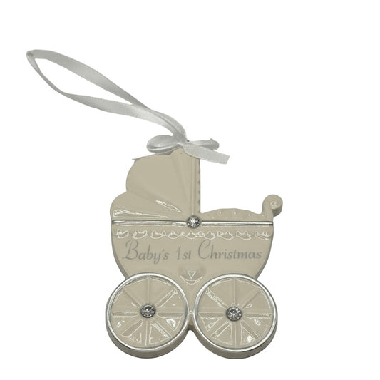 Christmas Gifts for Baby’s 1st Christmas – Personalized Engraved Ornament | Custom Baby Keepsake Ornament Canada | Engravables Mississauga