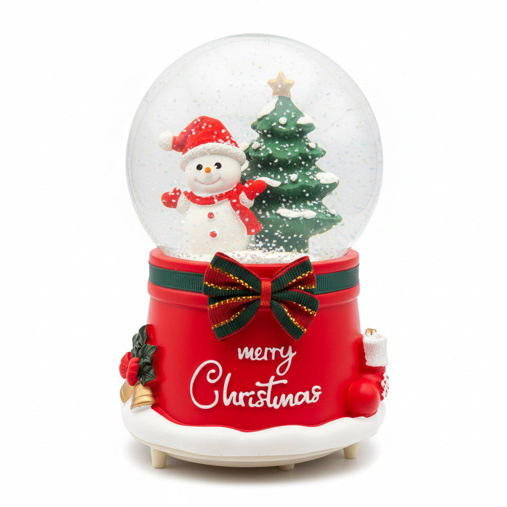 Musical Santa Snow Globe – Light-Up Christmas Globe Gift | Holiday Decorations Canada | Best Christmas Gifts 2025