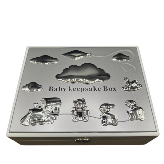 Engraved Baby Keepsake Box – Personalized Memory Box | Baby Shower & Christening Gift Canada