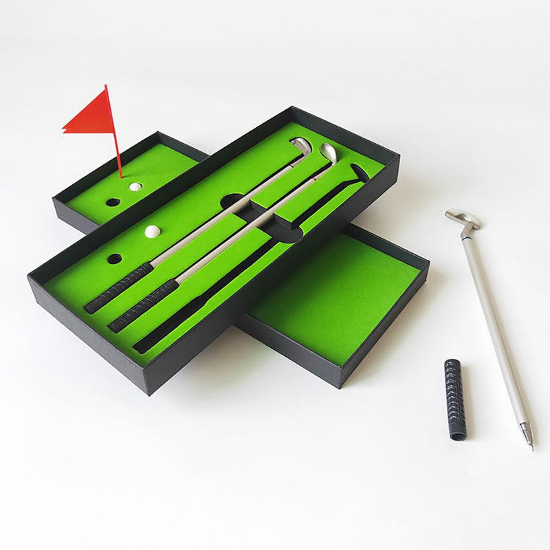 Golf Club Pen Gift Set – Personalized Engraved Golf Pens in Gift Box | Unique Golf Gifts for Men, Dad & Golfers Canada Engravables