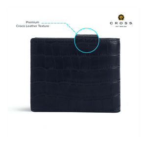 Personalized Leather Wallet for Men| Genuine Leather Cross Wallet | Custom Engraved Gift Canada Engravables - thumbnail 6