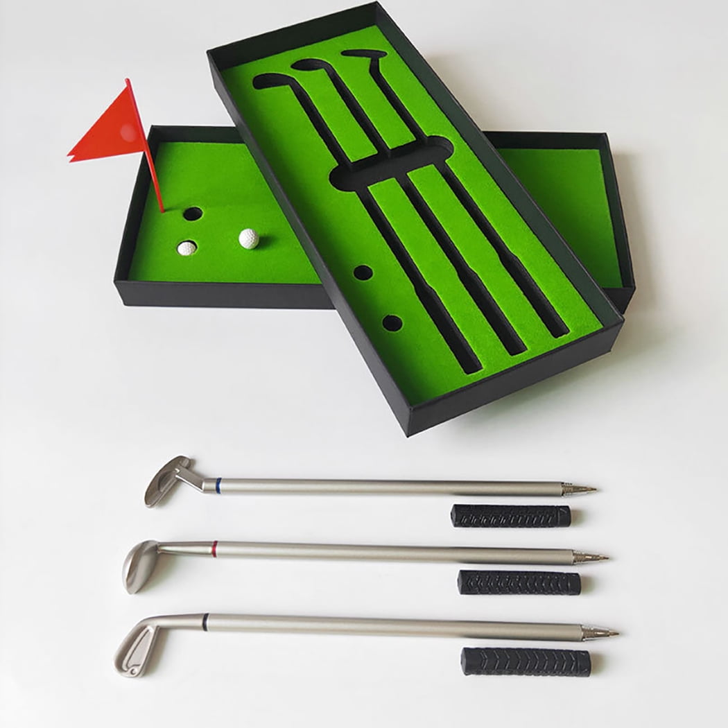 Golf Club Pen Gift Set – Personalized Engraved Golf Pens in Gift Box | Unique Golf Gifts for Men, Dad & Golfers Canada Engravables