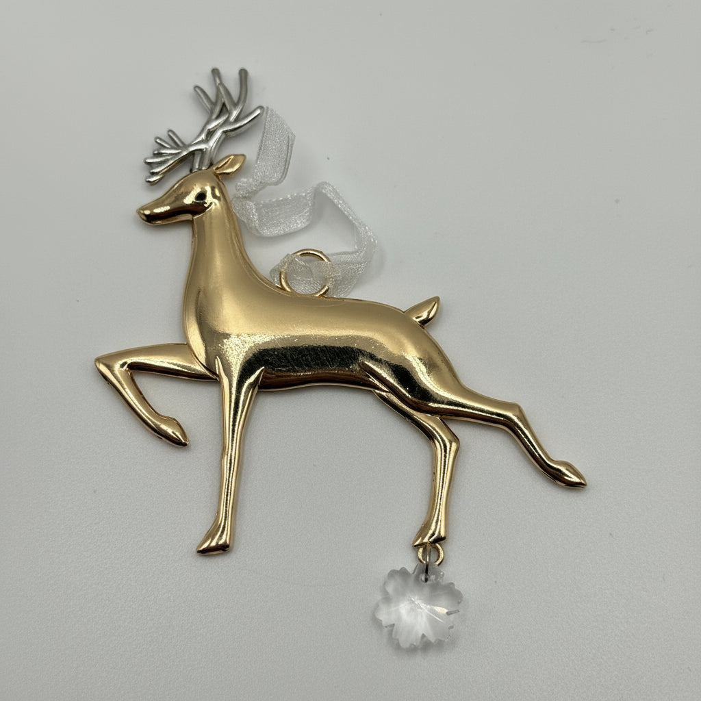 Christmas Gifts – Reindeer Ornament | It’s the Most Wonderful Time of the Year | Christmas Tree Decoration Canada | Engravables Mississauga