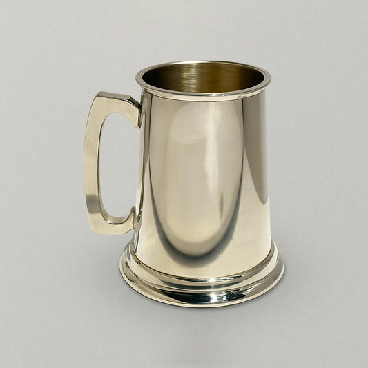 Polished Stainless Steel Beer Mug