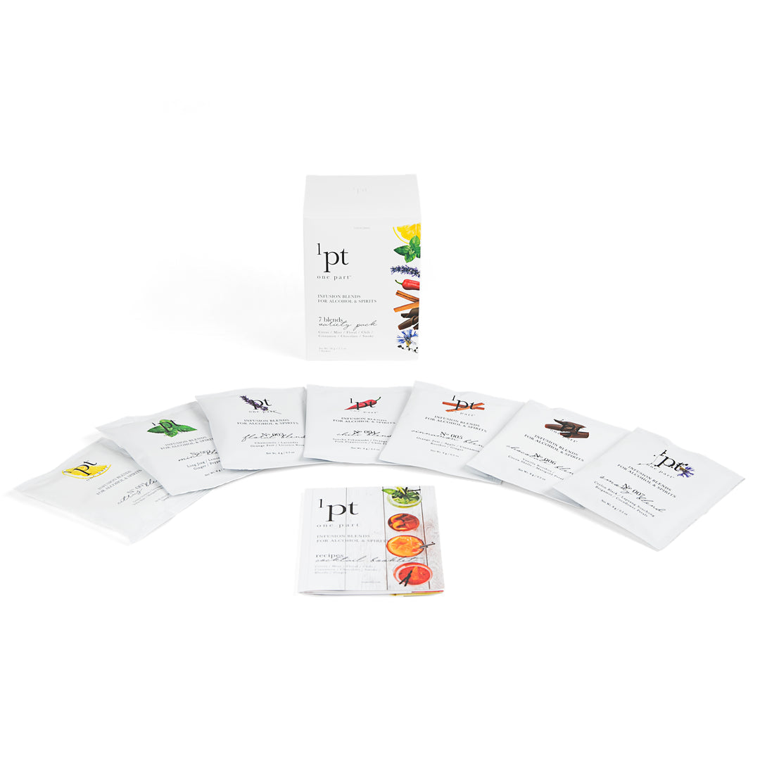 Engravable One Part Cocktail Infusion Master Kit – Custom Bar Gift for Him & Her | Personalized Christmas Gift Canada | 7 Blend Infusion Bottle Set | Oprah’s Favorite Things 2025