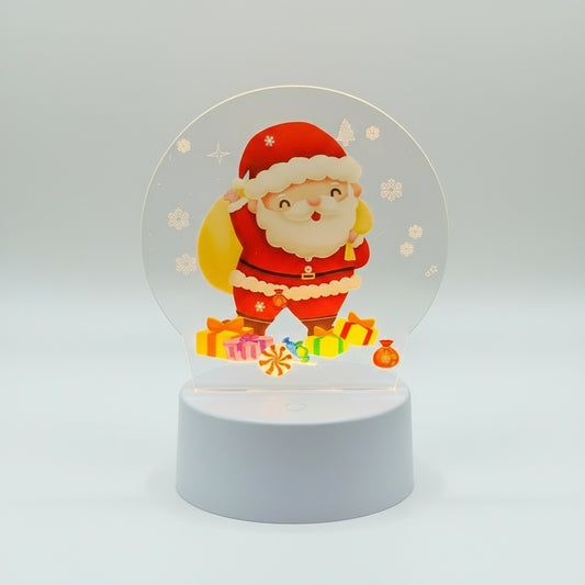 Personalized Christmas LED Santa Light – Custom Christmas Gift Canada | Unique Christmas Decoration, Stocking Stuffer, & Holiday Keepsake under $50
