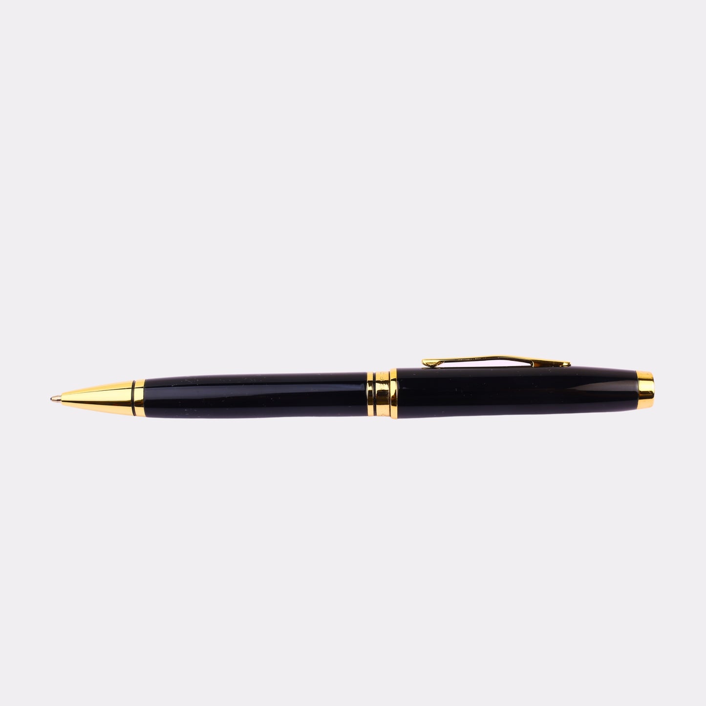Cross Matte Black & Gold Ballpoint Pen – Engravable Luxury Writing Gift with Premium Box