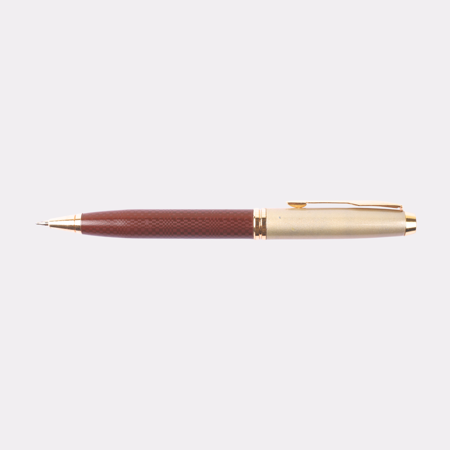 Engraved Brown & Gold Classic Pen – Personalized Gift for Executives & Graduates