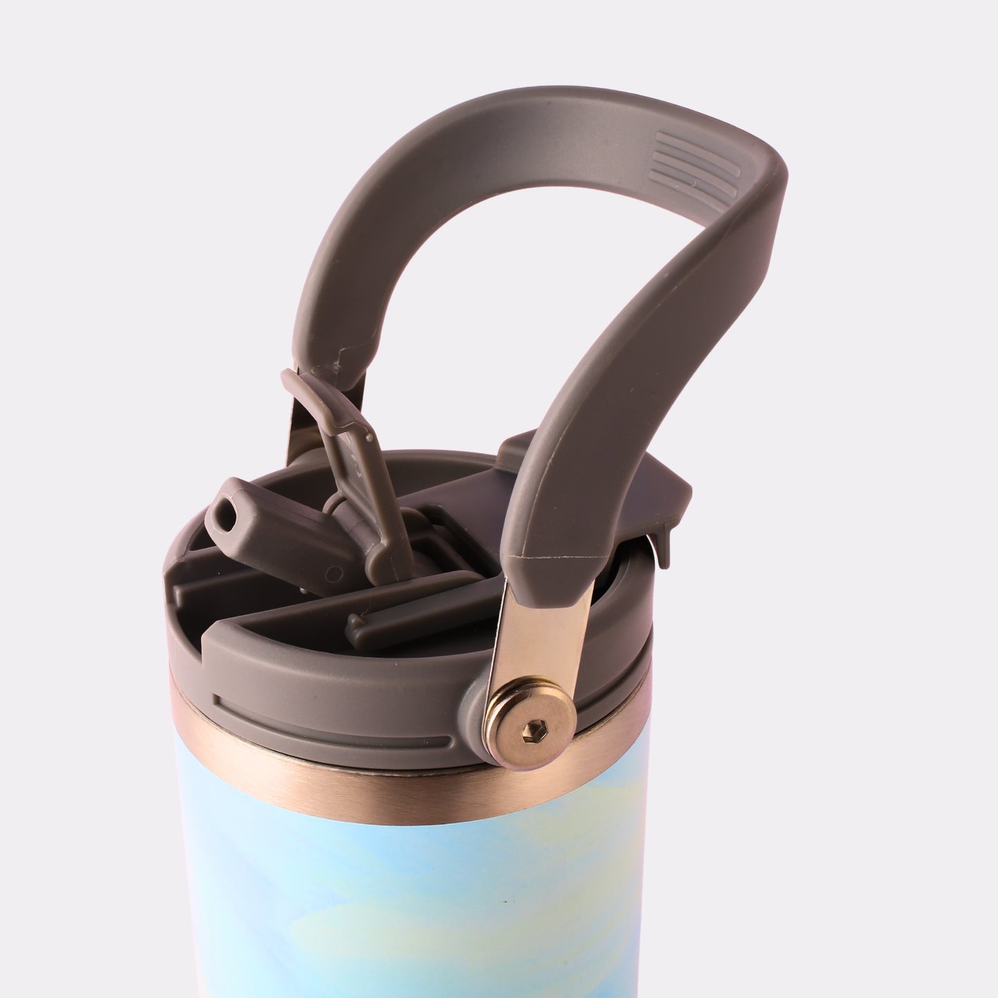 Best Custom Engraved Pastel Tumbler in Canada – 40 oz Stainless Steel Insulated Water Bottle with Flip Lid & Handle