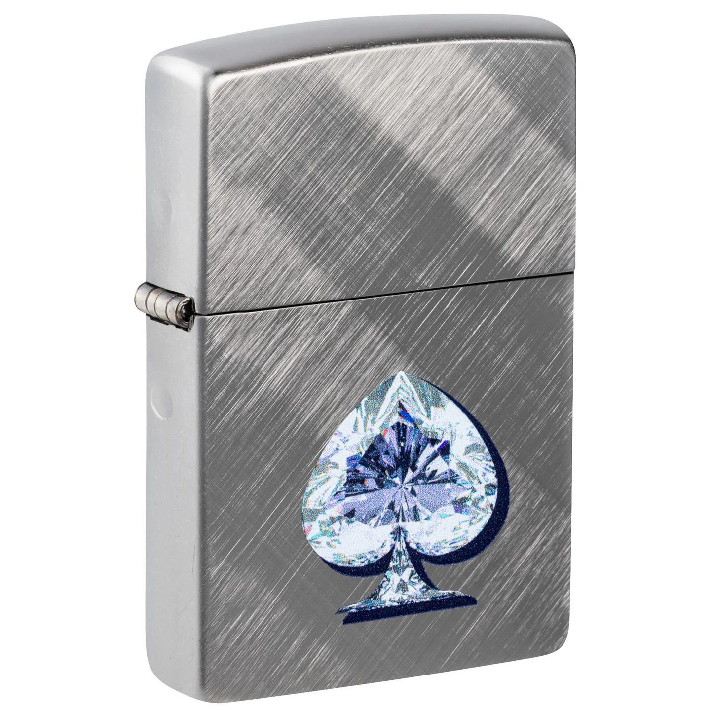 Custom Engraved Zippo Lighter Canada – Ace of Spades Diamond Design | Personalized Gift for Him