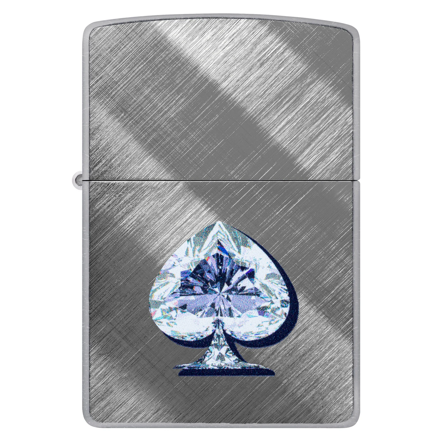 Custom Engraved Zippo Lighter Canada – Ace of Spades Diamond Design | Personalized Gift for Him