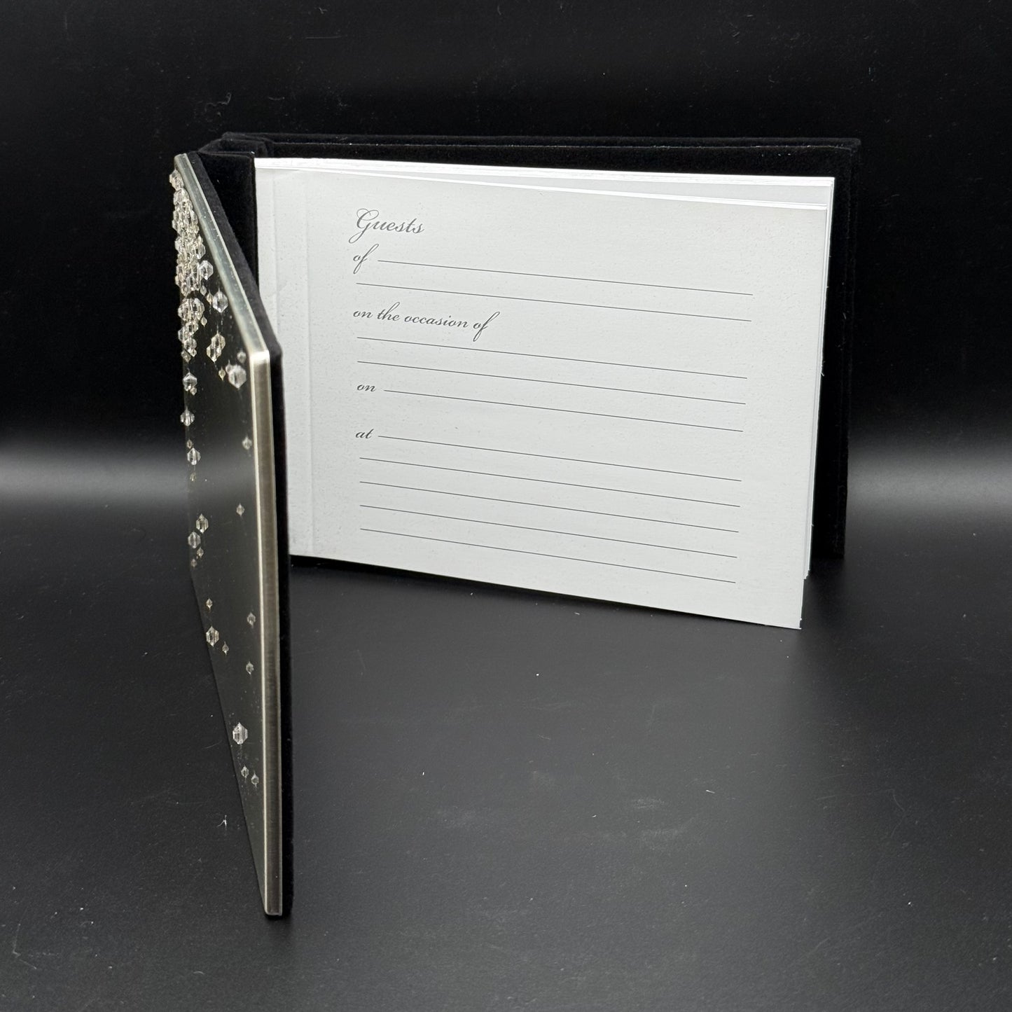 Engraved Metal Wedding Guest Book – Personalized Sign-In Book | Wedding Keepsakes & Gifts Canada