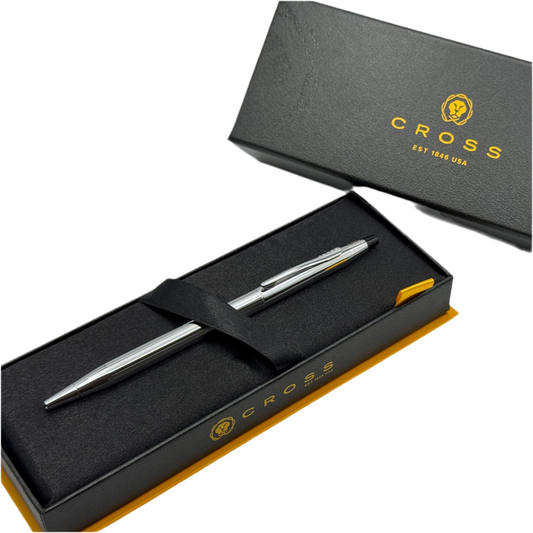 Engraved Cross Pen – Classic Century Chrome | Personalized Gifts Canada Toronto, Vancouver & More