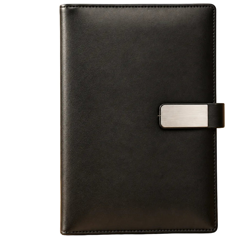 Luxury Black Diary & Gold Pen Gift Set – Personalized Engraving Available Engravables