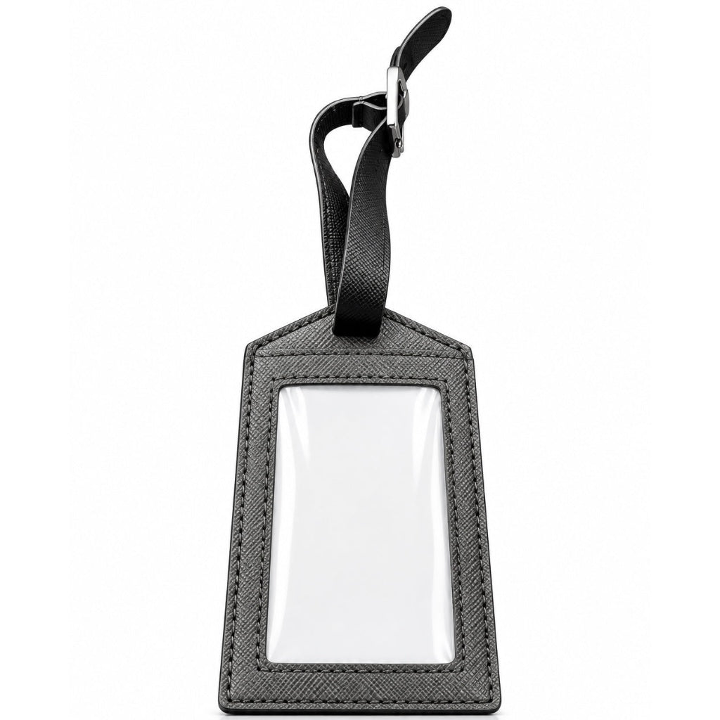 CROSS Personalized Passport Holder & Luggage Tag Set – Black Travel Gift Set Engravables