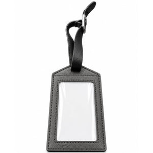 CROSS Personalized Passport Holder & Luggage Tag Set – Black Travel Gift Set Engravables - thumbnail 3