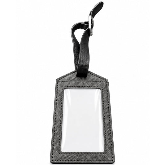 CROSS Personalized Passport Holder & Luggage Tag Set – Black Travel Gift Set Engravables
