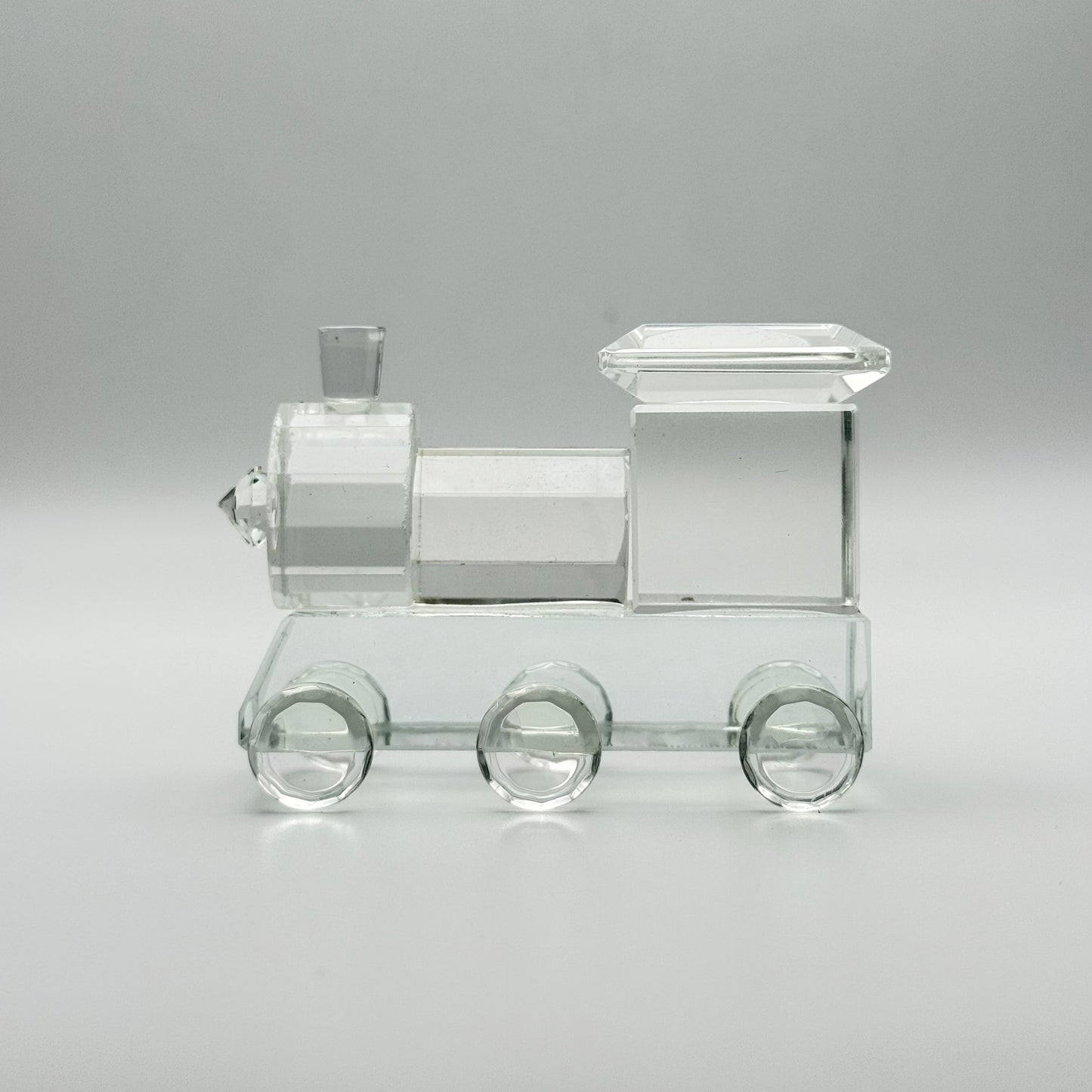 Engraved Glass Train Keepsake | Personalized Collectible Gift for Kids, Birthdays & Special Occasions in Canada