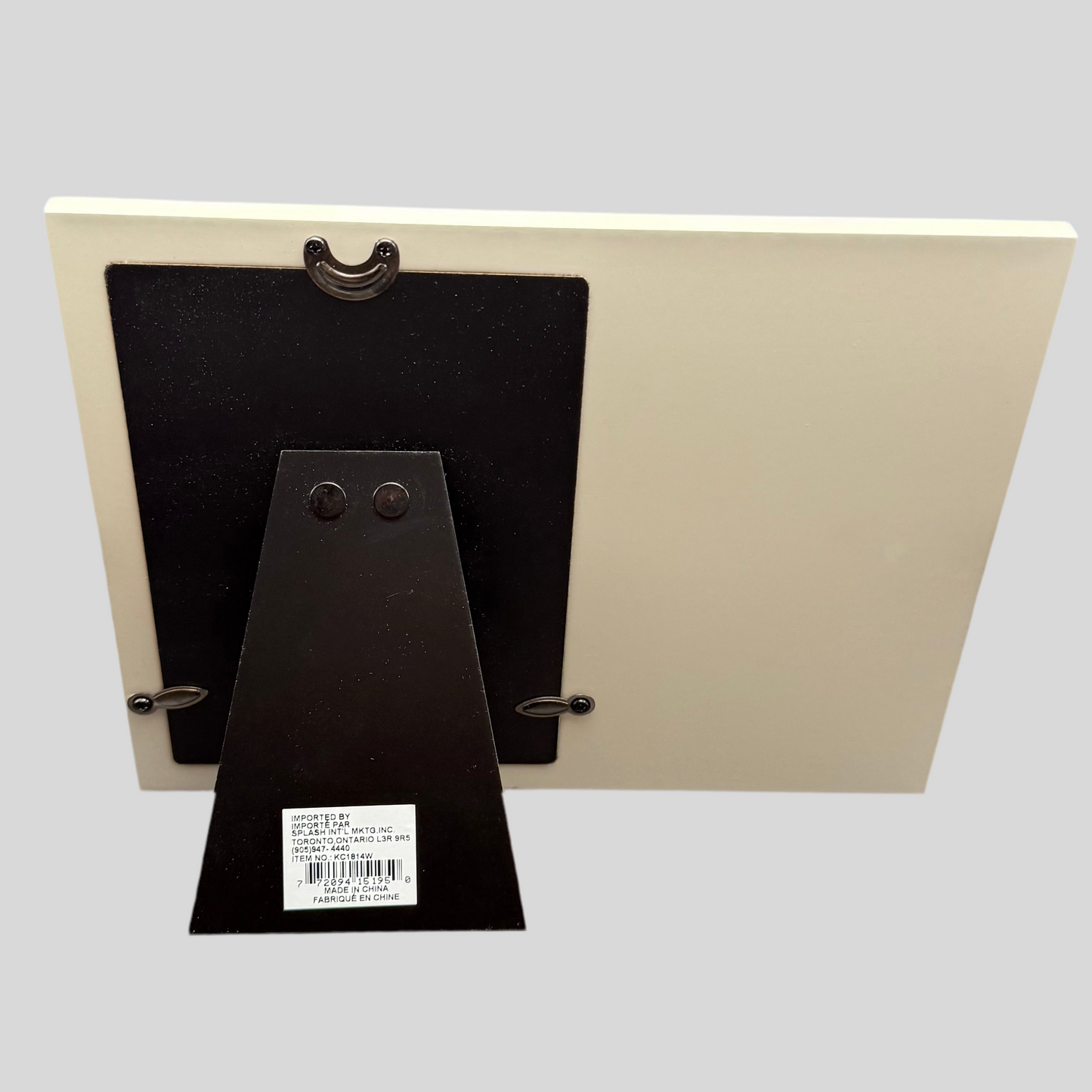 Personalized Wedding Day Photo Frame with Heart Accent – Custom Engraved Picture Frame | Engraved Gifts Canada Toronto Vancouver Calgary Montreal