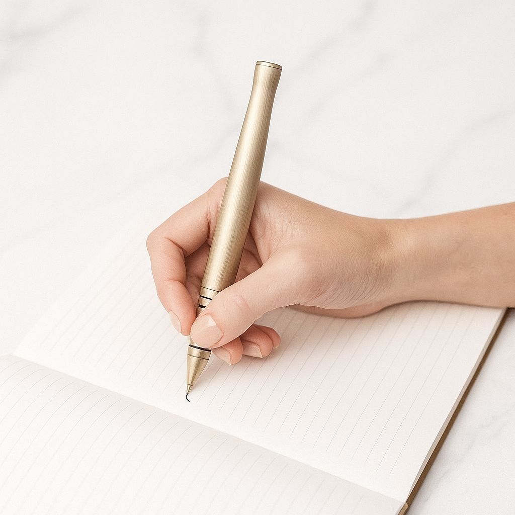 SwissBrand Silver Engraved Pen – Premium Gift Box