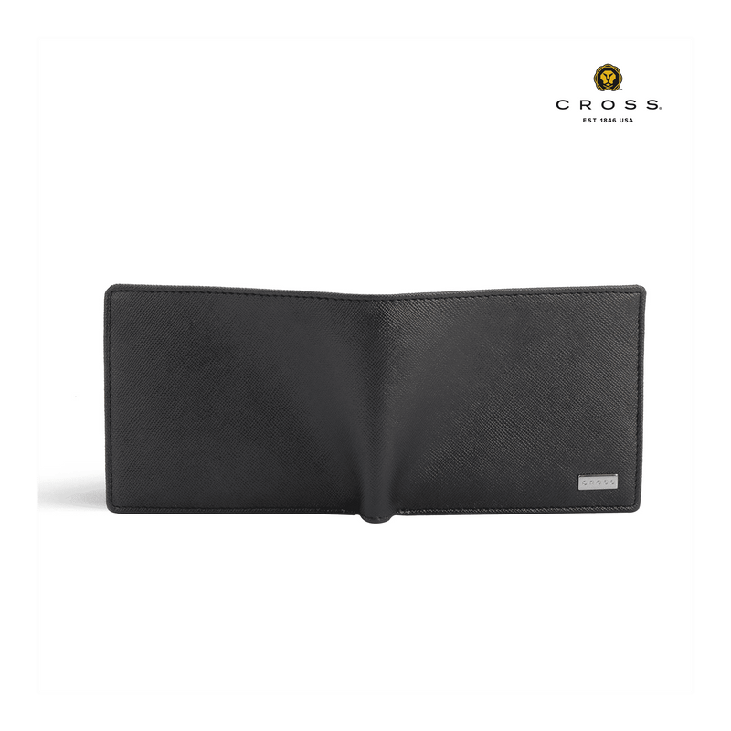 Cross Genuine Leather Black Wallet | Personalized Engraved Wallet Canada Engravables