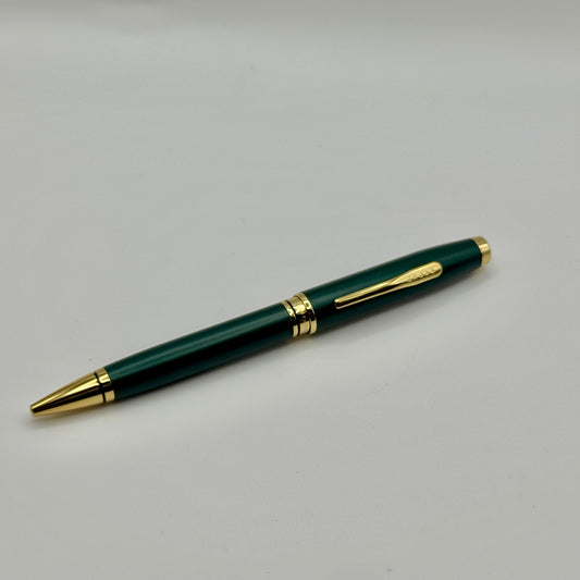 Engraved Cross Pen – Coventry Metallic Green | Personalized Gifts Canada Toronto, Vancouver & More