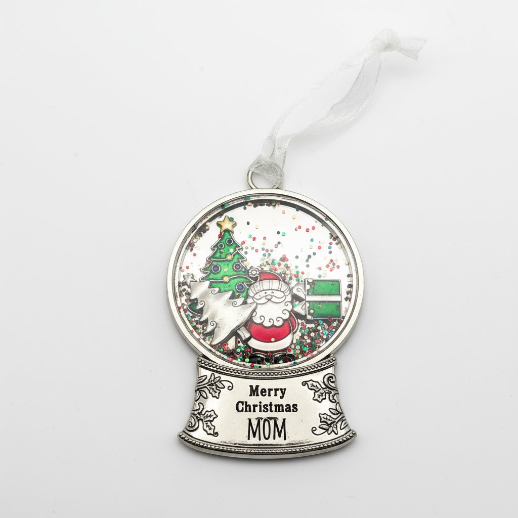 Merry Christmas Mom Ornament | Personalized Ornament for Mother | Custom Holiday Gift | Christmas Keepsake Canada