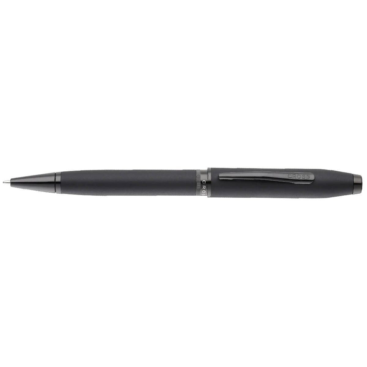 Cross Foundry Matte Black Lacquer Ballpoint Pen – Engravable Personalized Luxury Pen Gift Canada Engravables