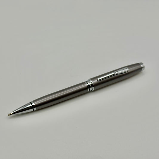 Engraved Cross Pen – Coventry Metallic Grey | Personalized Gifts Canada Toronto, Vancouver & More
