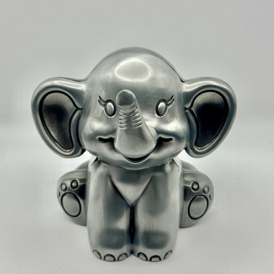 Engraved Money Bank – Cute Elephant Coin Bank for Kids & Keepsake Gift